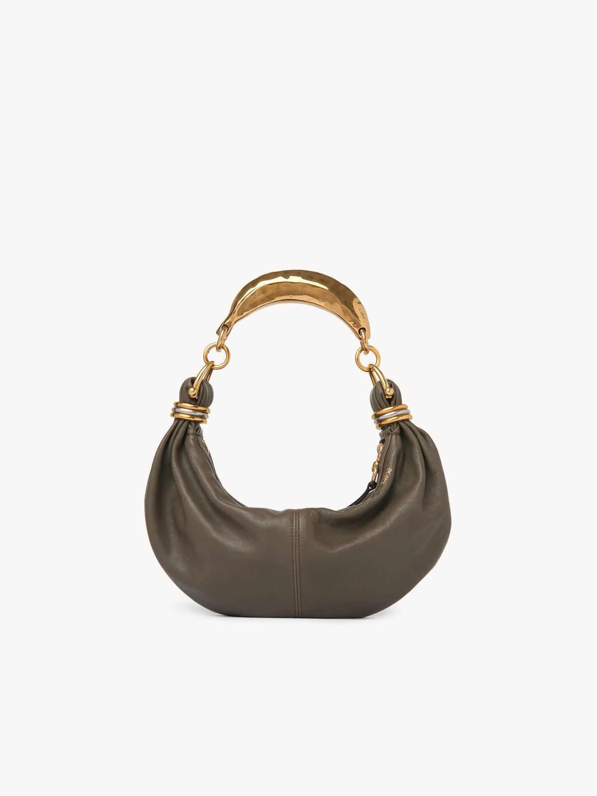 BASEPLUS_Flannel Grey SMALL HOBO BA - Flannel Grey