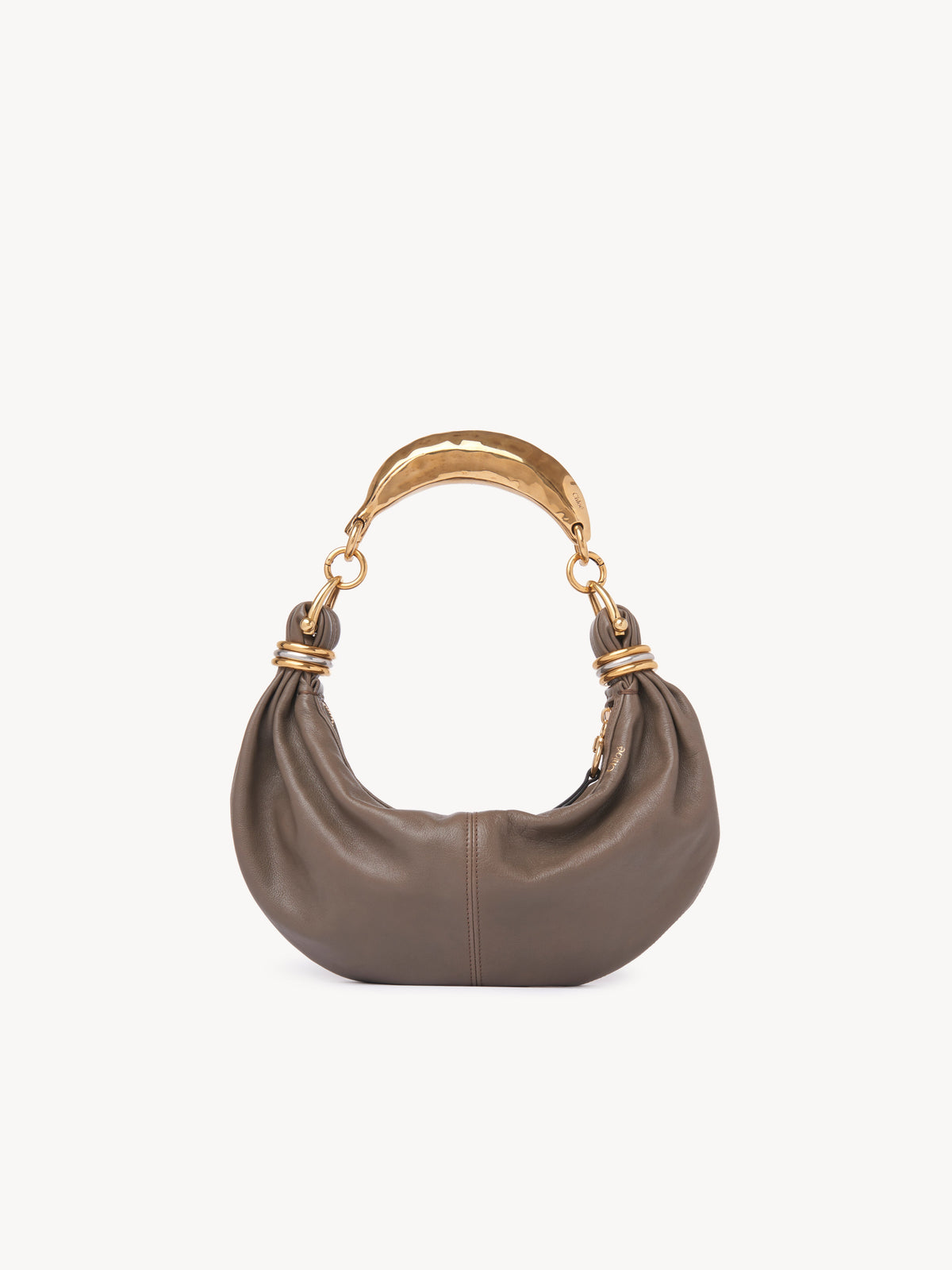 BASEPLUS_Flannel Grey SMALL HOBO BA - Flannel Grey