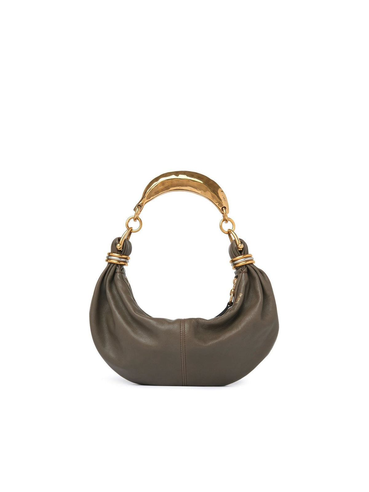BASEPLUS_Flannel Grey SMALL HOBO BA - Flannel Grey