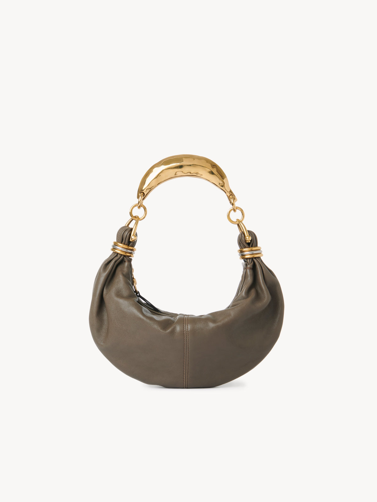 BASEPLUS_Flannel Grey SMALL HOBO BA - Flannel Grey