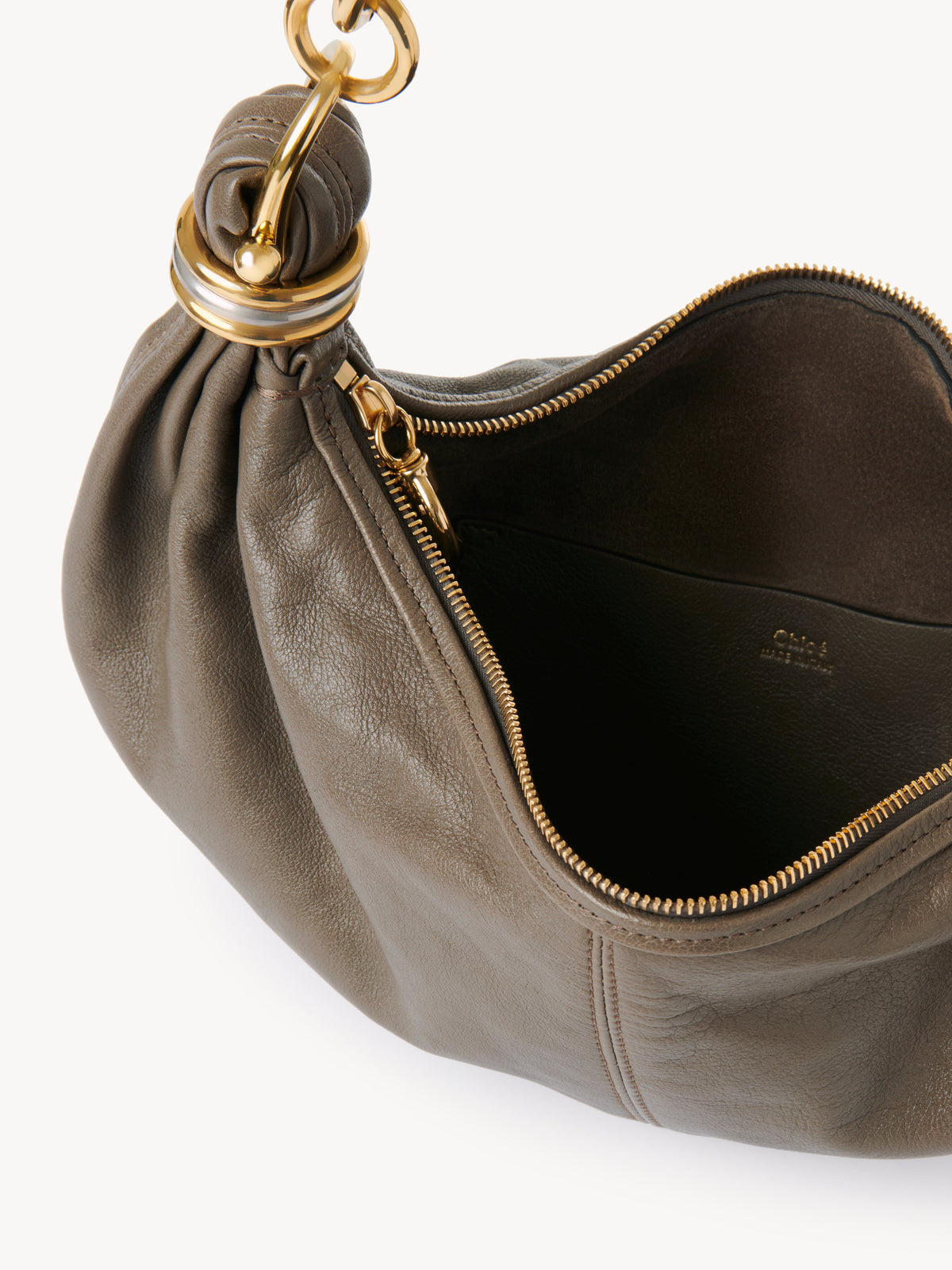 BASEPLUS_Flannel Grey SMALL HOBO BA - Flannel Grey