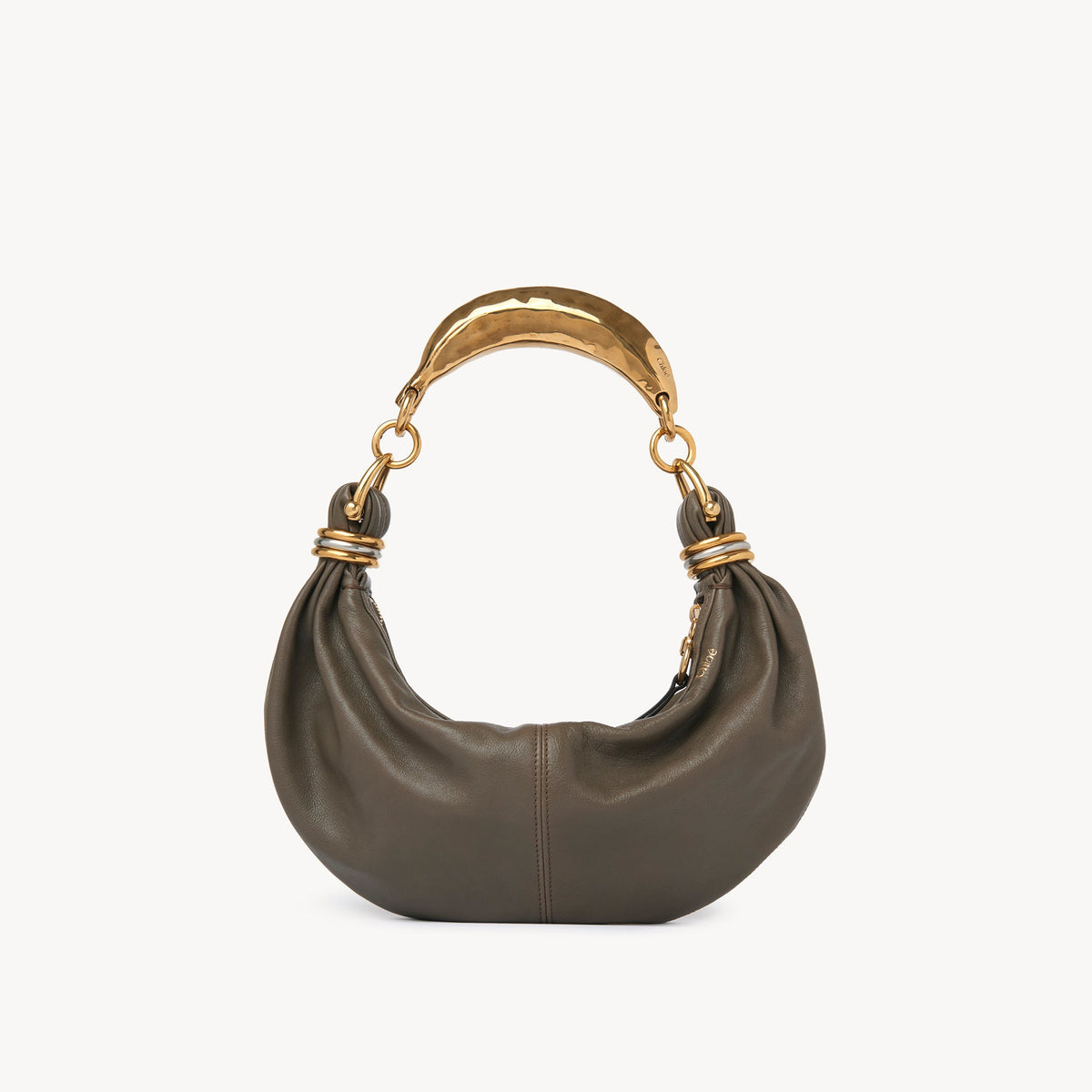 BASEPLUS_Flannel Grey SMALL HOBO BA - Flannel Grey