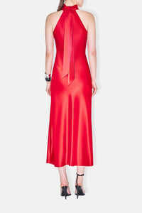 Robe Sienna longue - Sunset Red