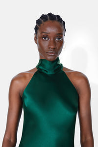 Cropped Sienna Dress - Pine