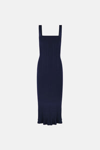 Atalanta shiny dress - Midnight