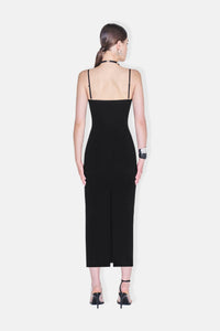 Sculpted Amelia Dress - Black