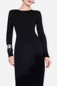 Robe Atalanta col rond - Black