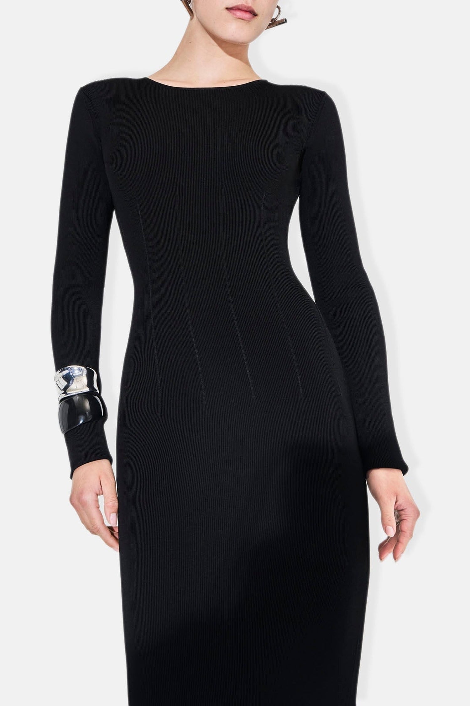 Robe Atalanta col rond - Black