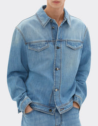 Veste en denim délavée - Light Denim
