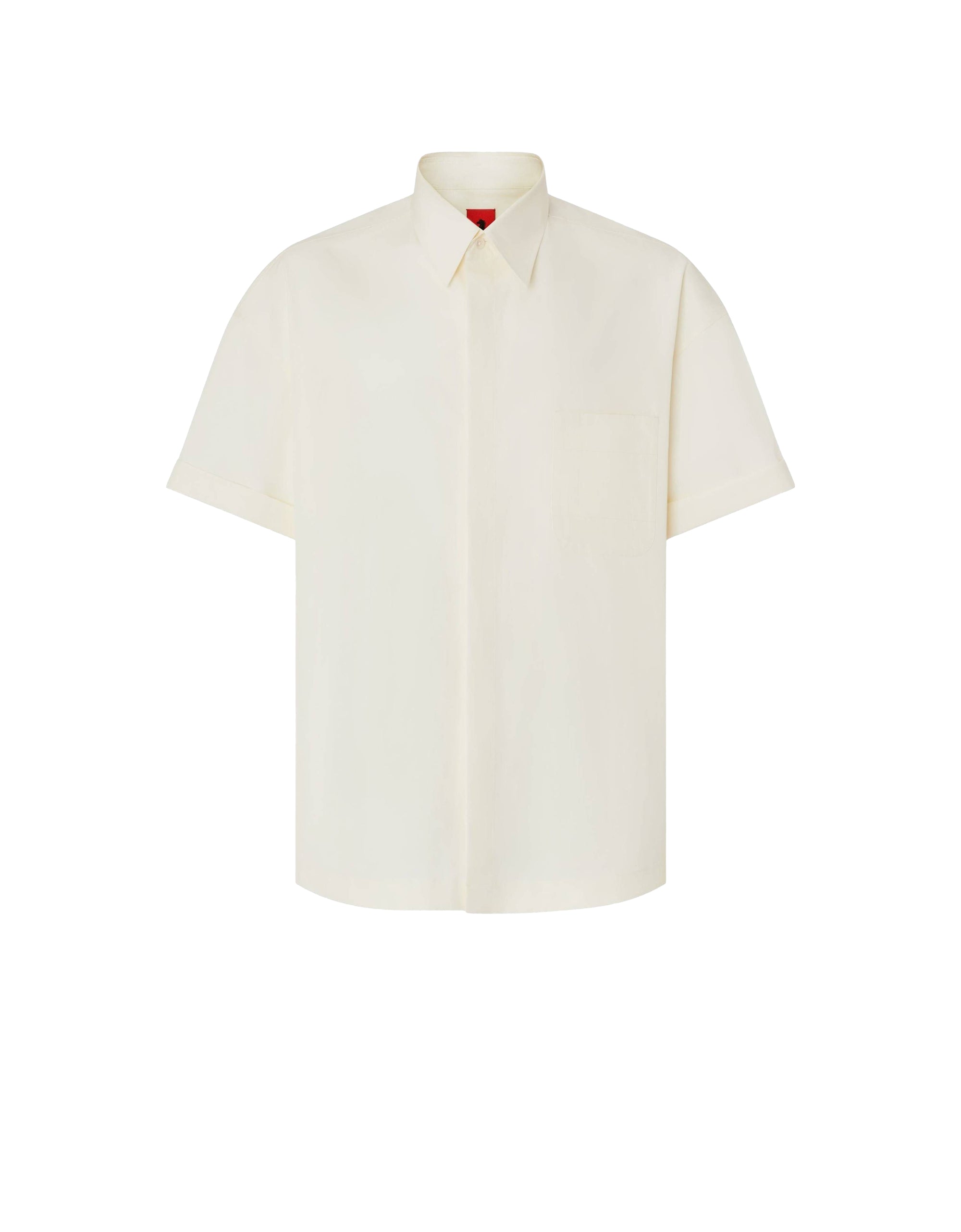 Chemise à manches courtes - Avorio