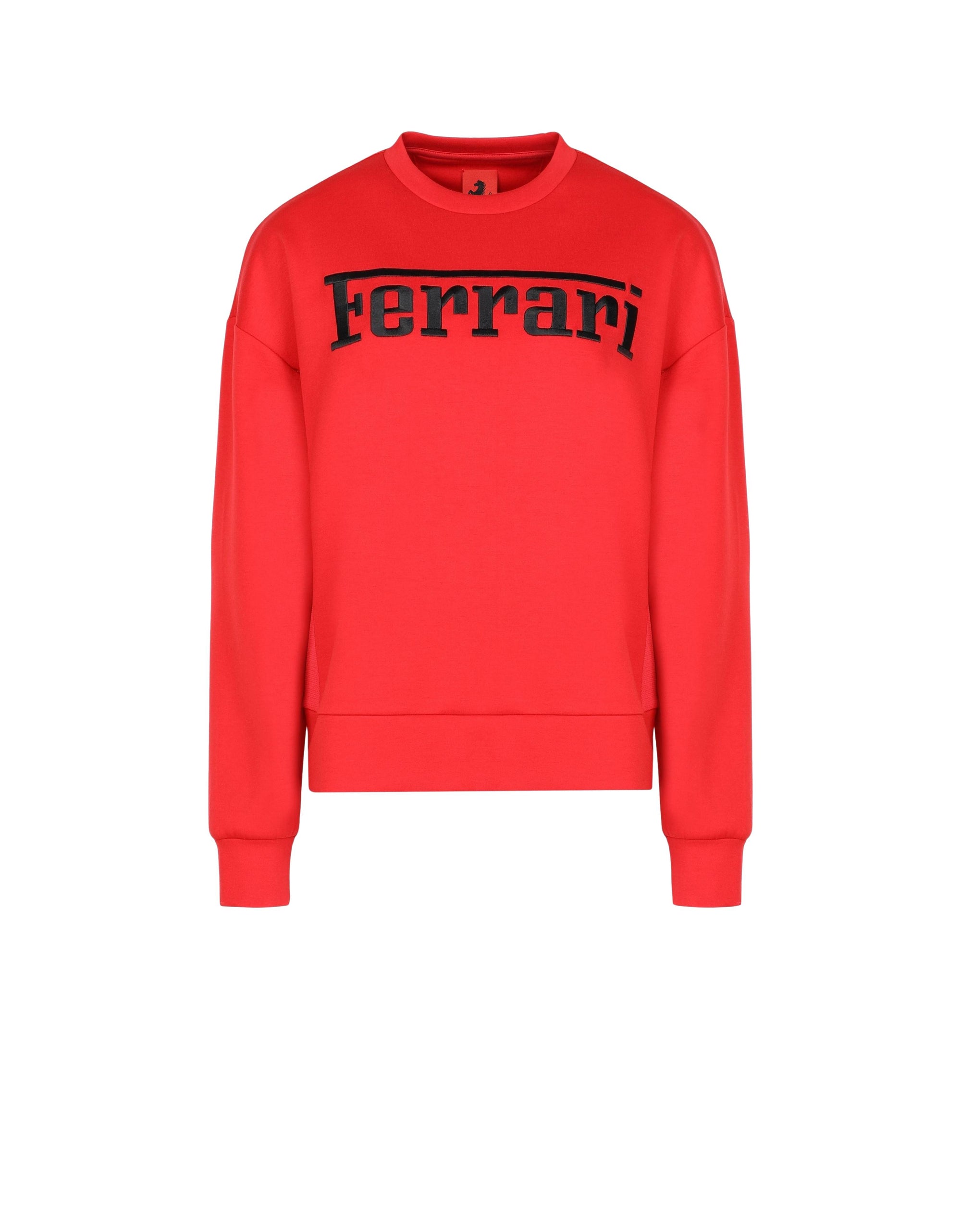 Sweatshirt with Ferrari logo - Rosso Corsa