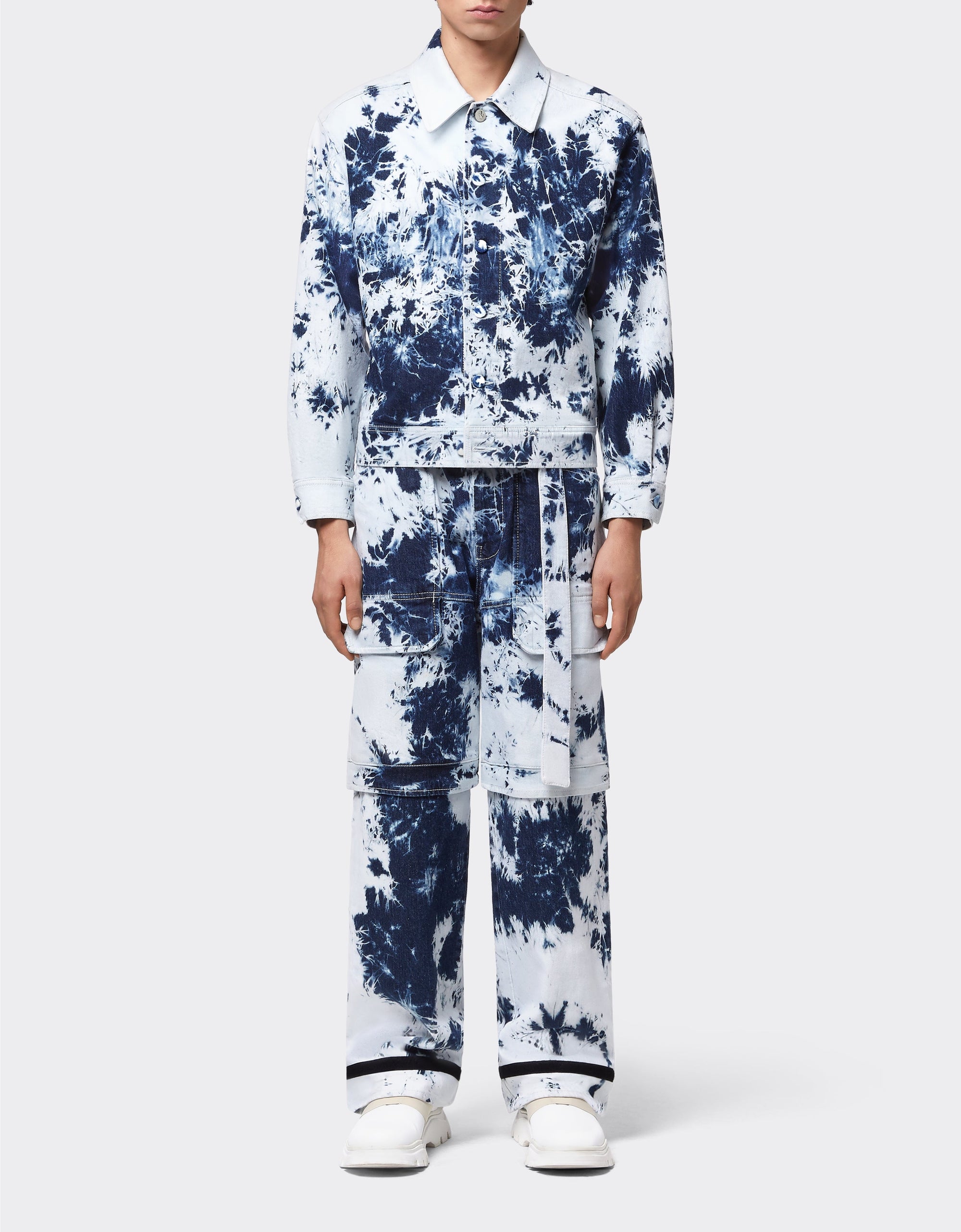 Veste unisexe en denim Paint Brush - Denim