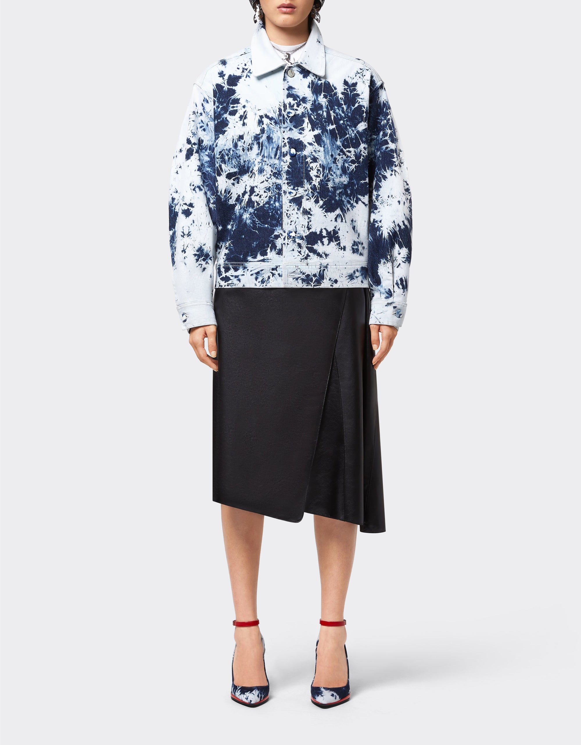 Veste unisexe en denim Paint Brush - Denim