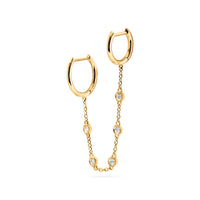 MONO BOUCLE D OREILLE  OR JAUNE