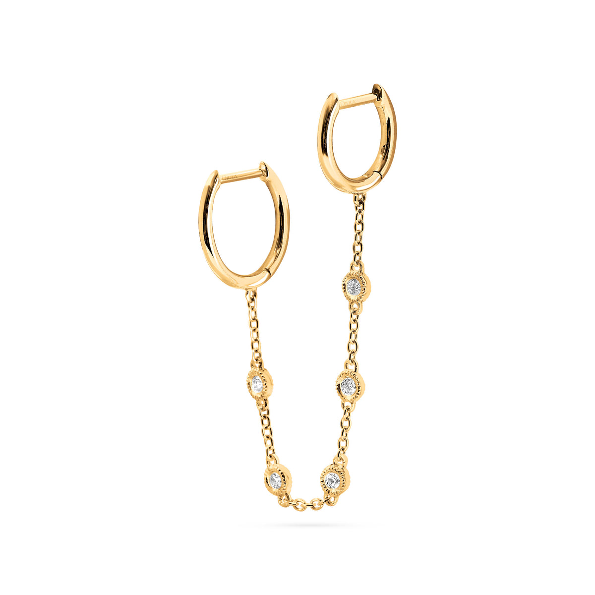 MONO BOUCLE D OREILLE  OR JAUNE