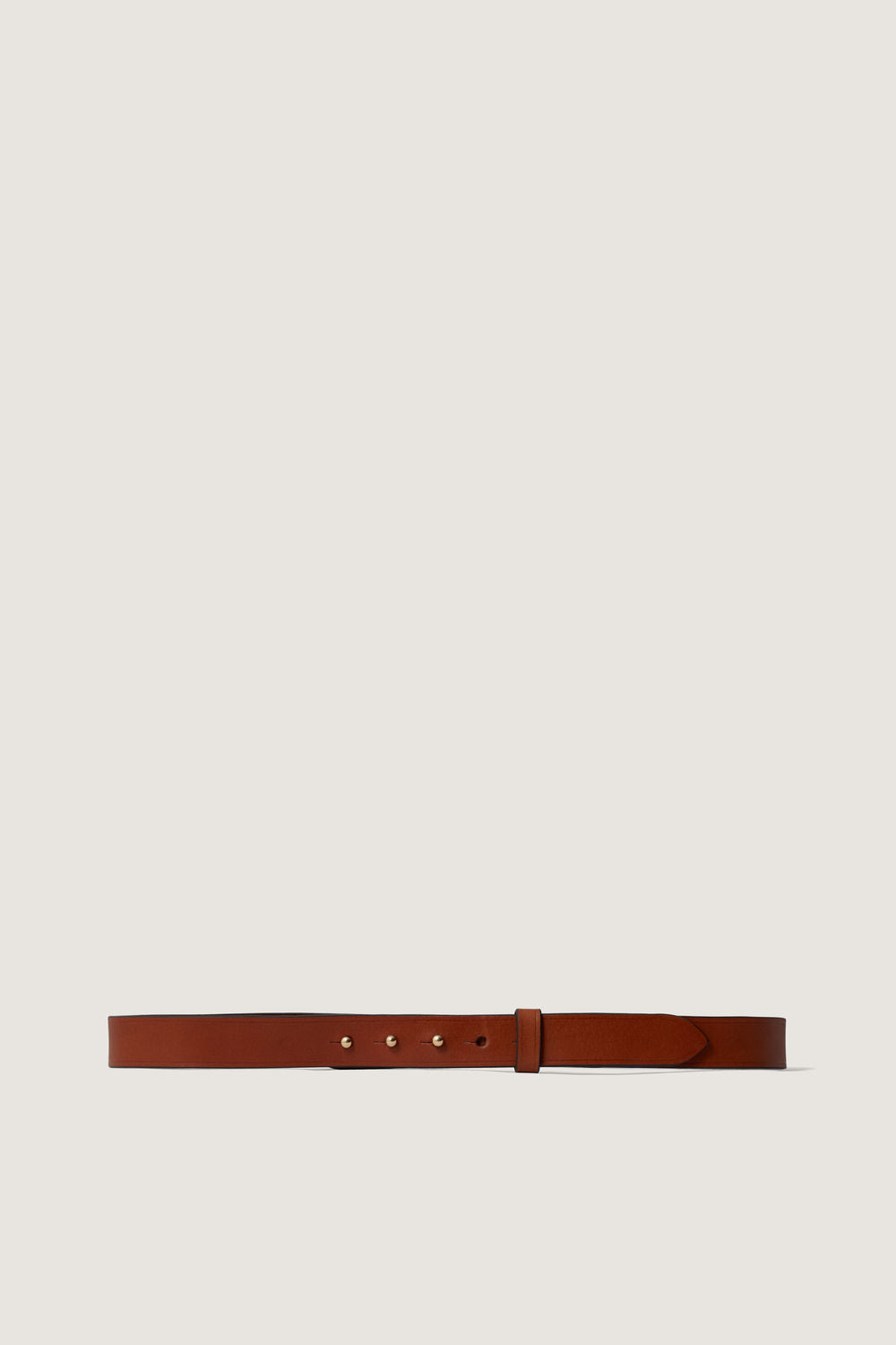 NATUREL _ Ceinture Billy en cuir - Naturel