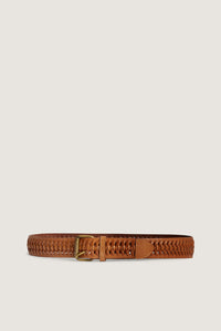 NATUREL _ Ceinture Vague en cuir - Naturel