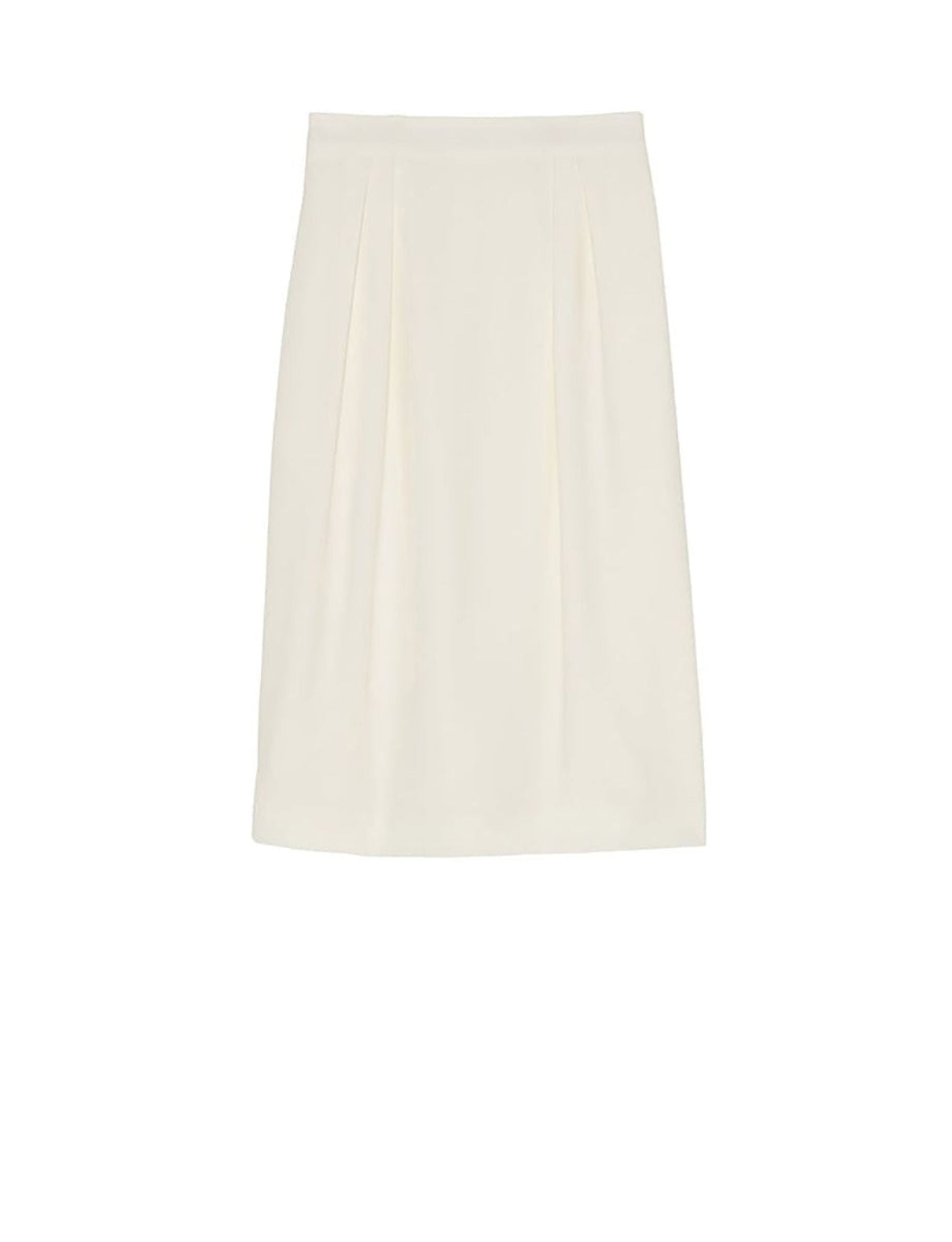 3qty RELIQUAT 65€ 0%  / Jupe mi-longue Celeste - Ivory