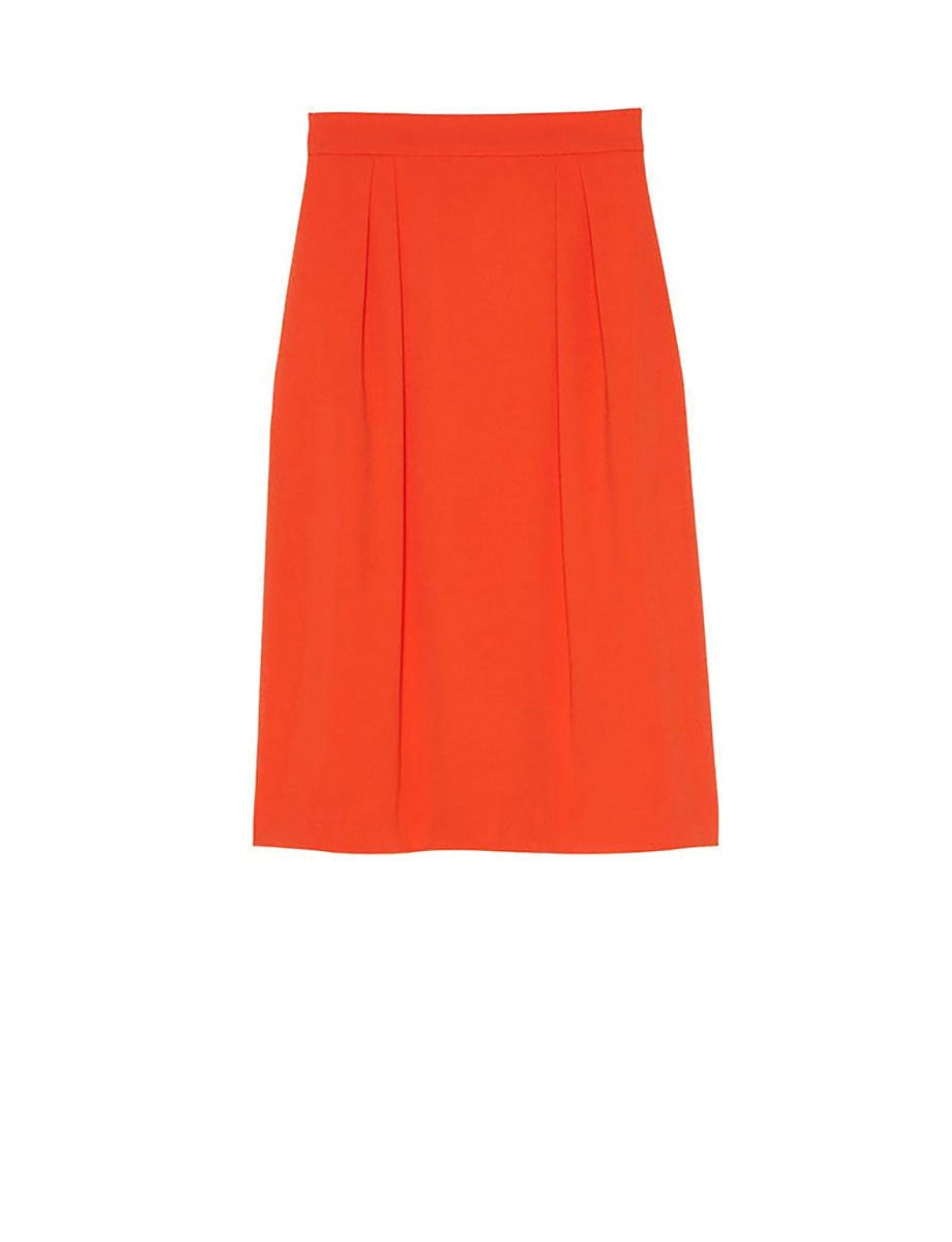 6qty RELIQUAT 65€ 0%  / Jupe mi-longue Celeste - Orange