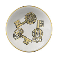 Chiavi porcelain centrepiece - Gold