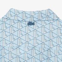 Chemise oversize imprimée monogramme - Panorama Cristalline