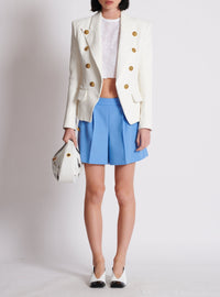Short en laine - Bleu Ciel