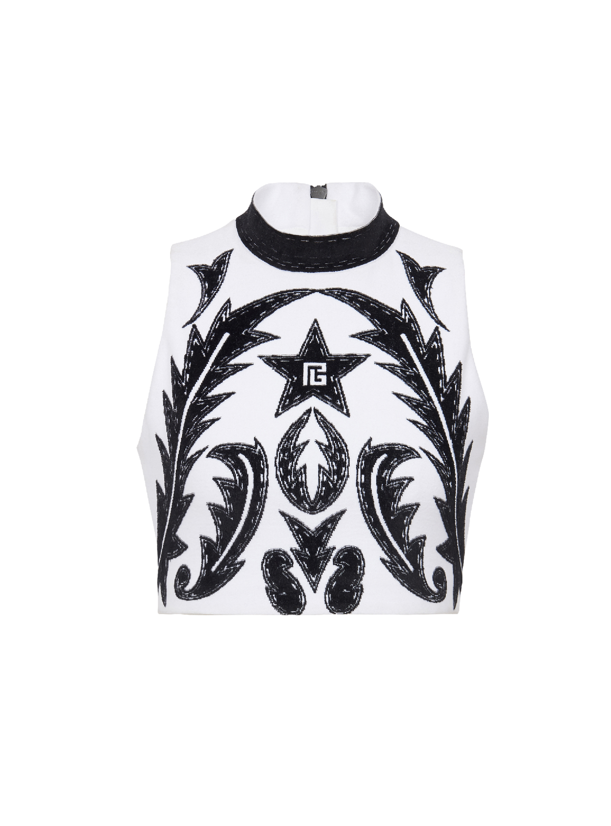 Débardeur pb baroque - Blanc & Noir