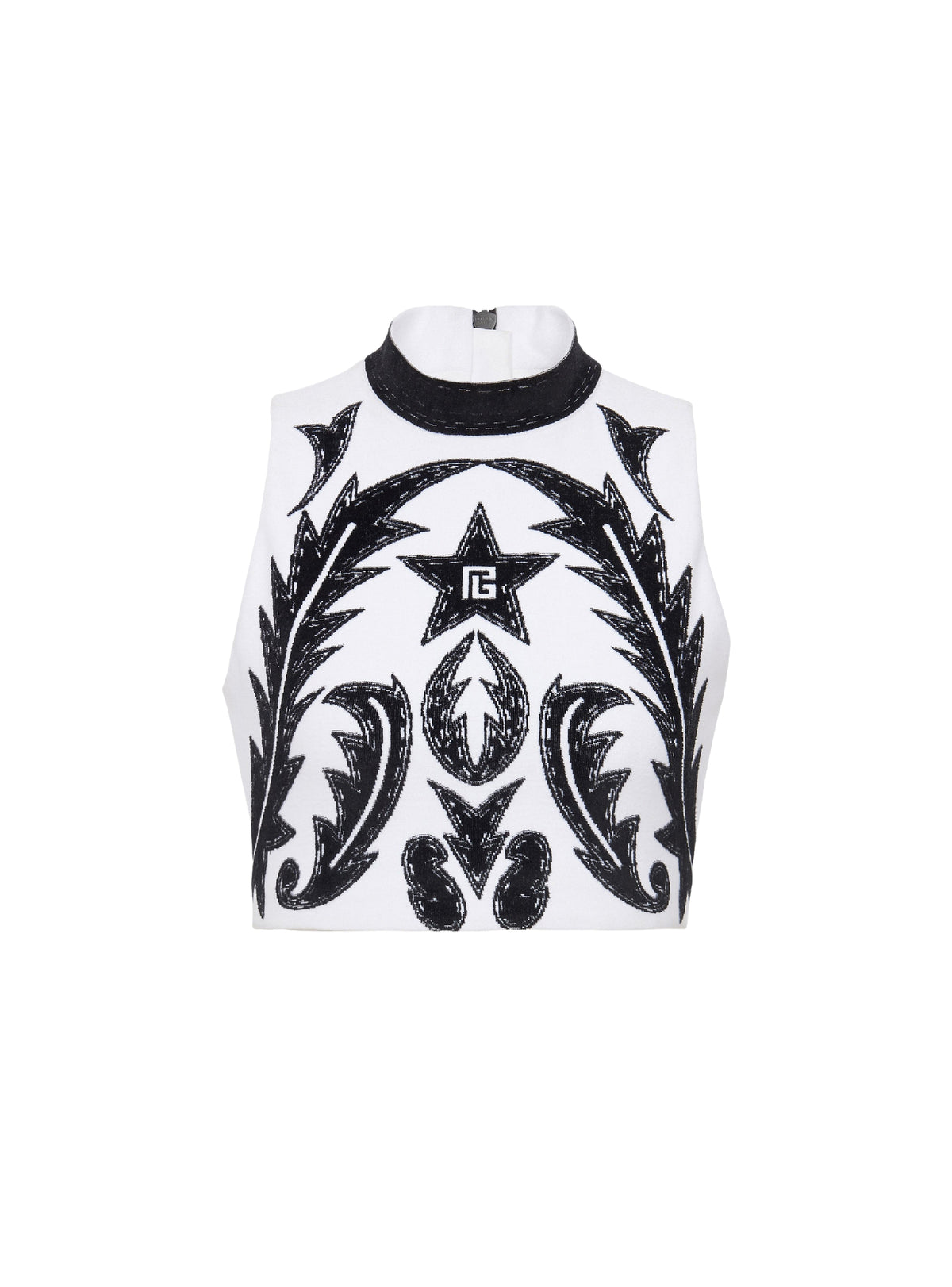 Débardeur PB Baroque - Blanc & Noir