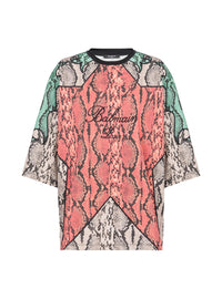 T-shirt signature à imprimé animal - Multicolore