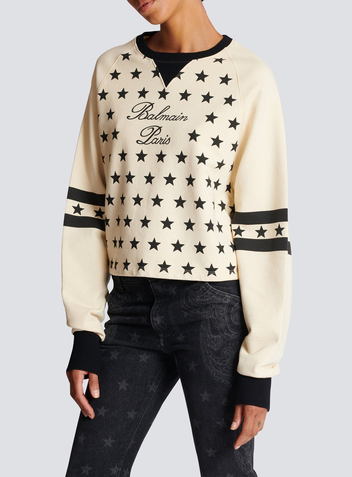 Stars sweatshirt - White