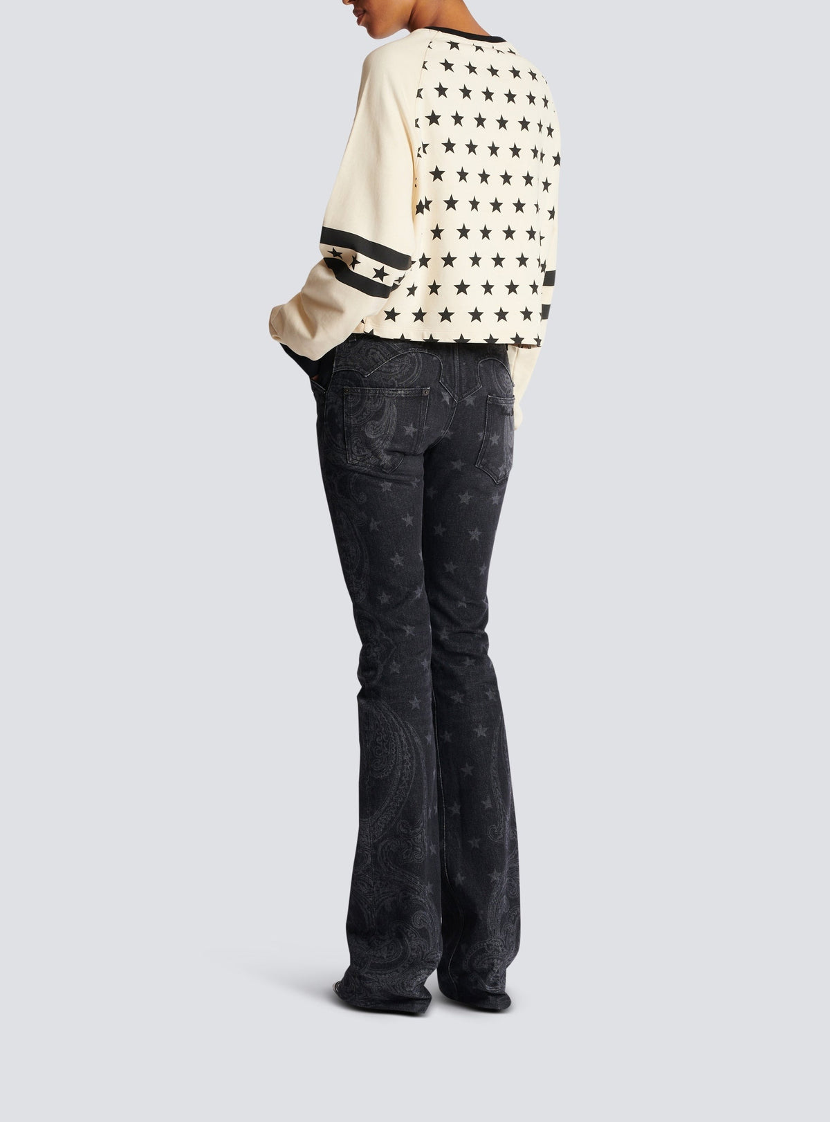 Stars sweatshirt - White