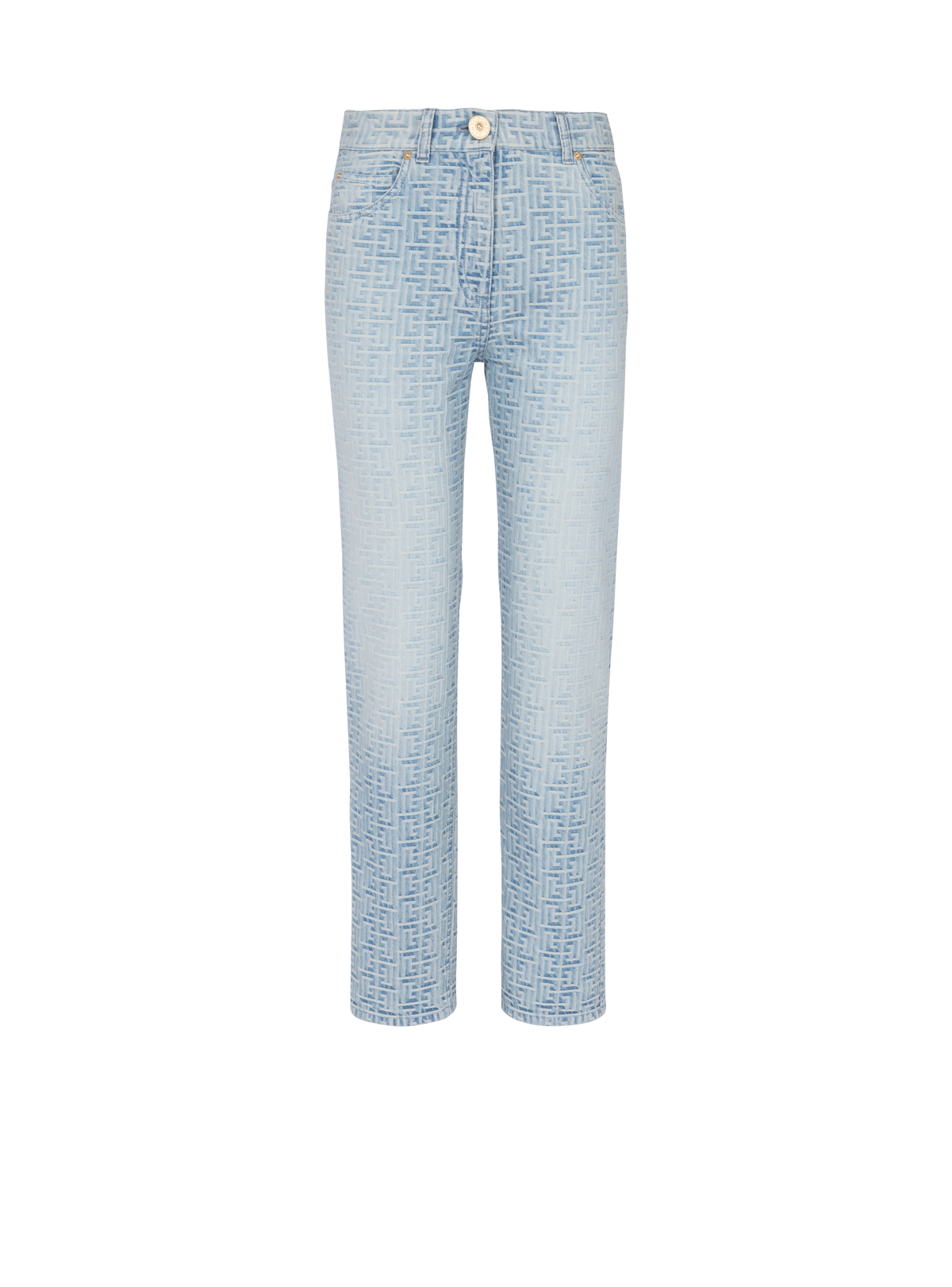 Jean classique monogramme - Bleu Jean
