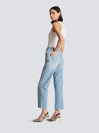 Jean classique monogramme - Bleu Jean