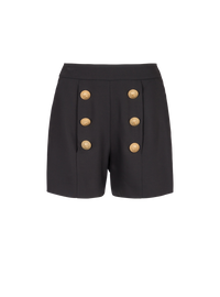 Short à 6 boutons - Noir