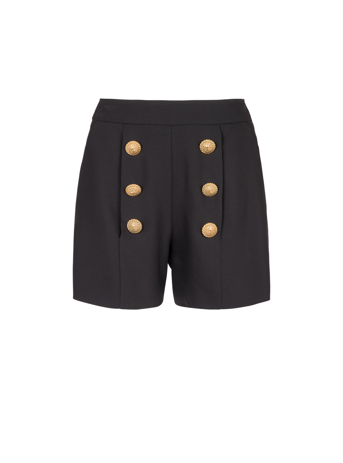 Short à 6 boutons - Noir