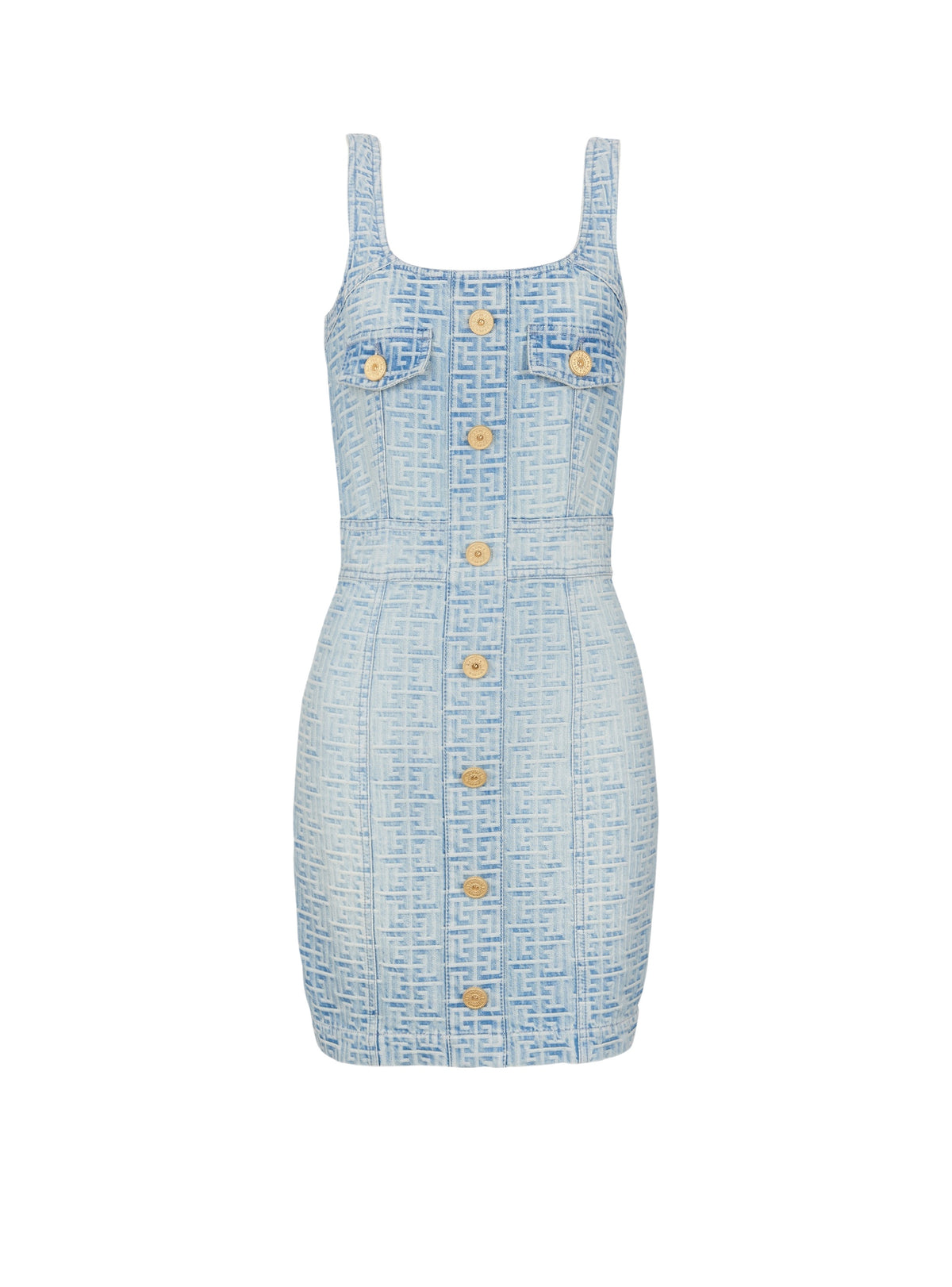 Robe courte en denim - Bleu Jean