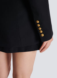 Veste cintrée 2 boutons - Noir