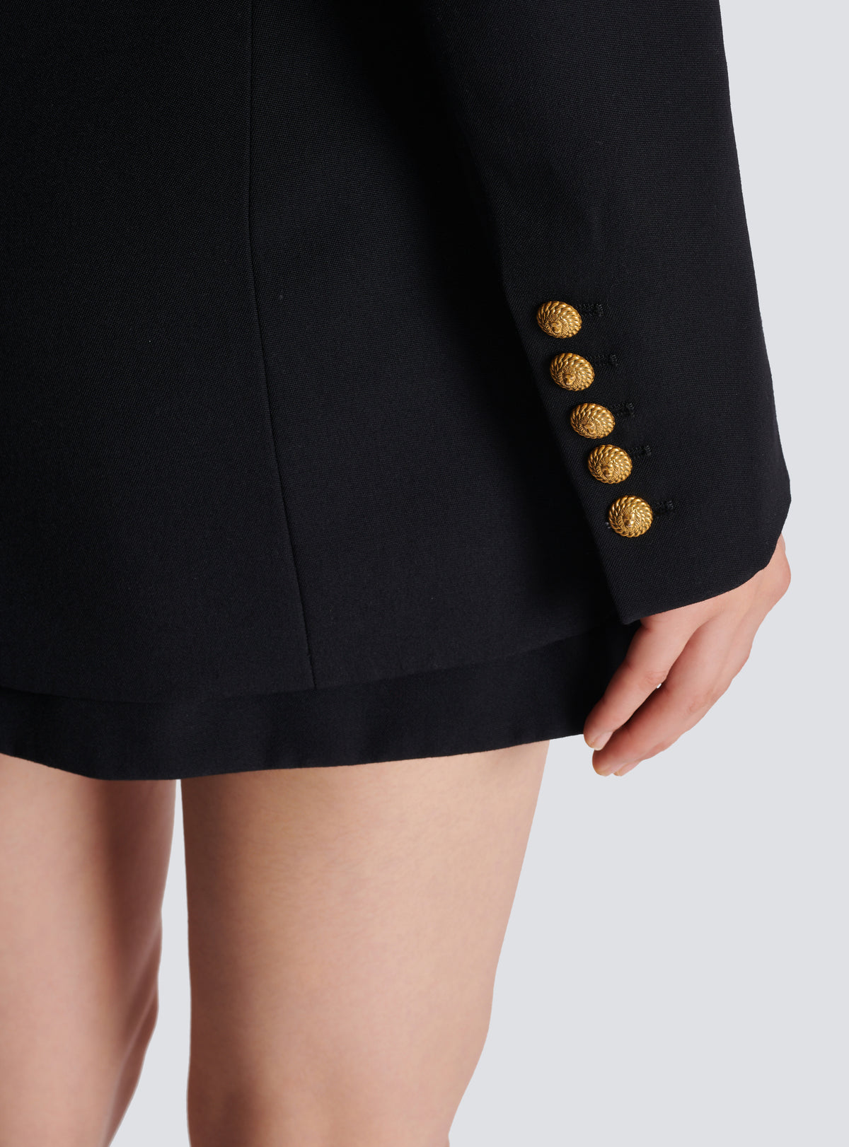 Veste cintrée 2 boutons - Noir
