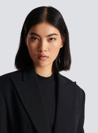 Veste cintrée 2 boutons - Noir