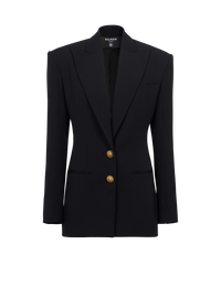 Veste cintrée 2 boutons - Noir