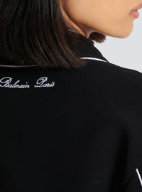 Crepe western jacket - Black