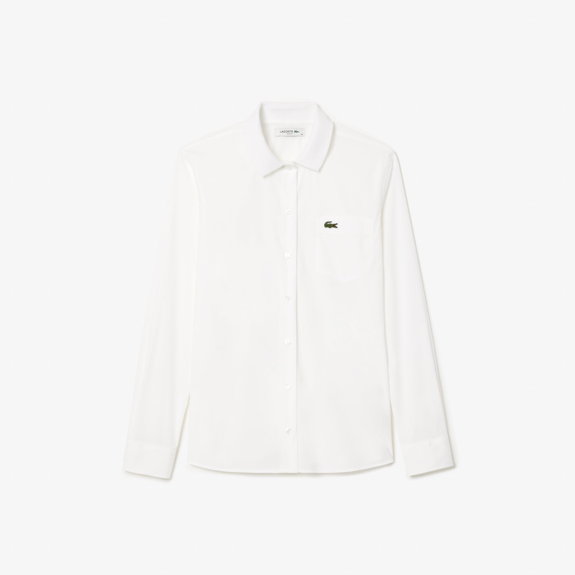 Chemise à manches longues - Blanc