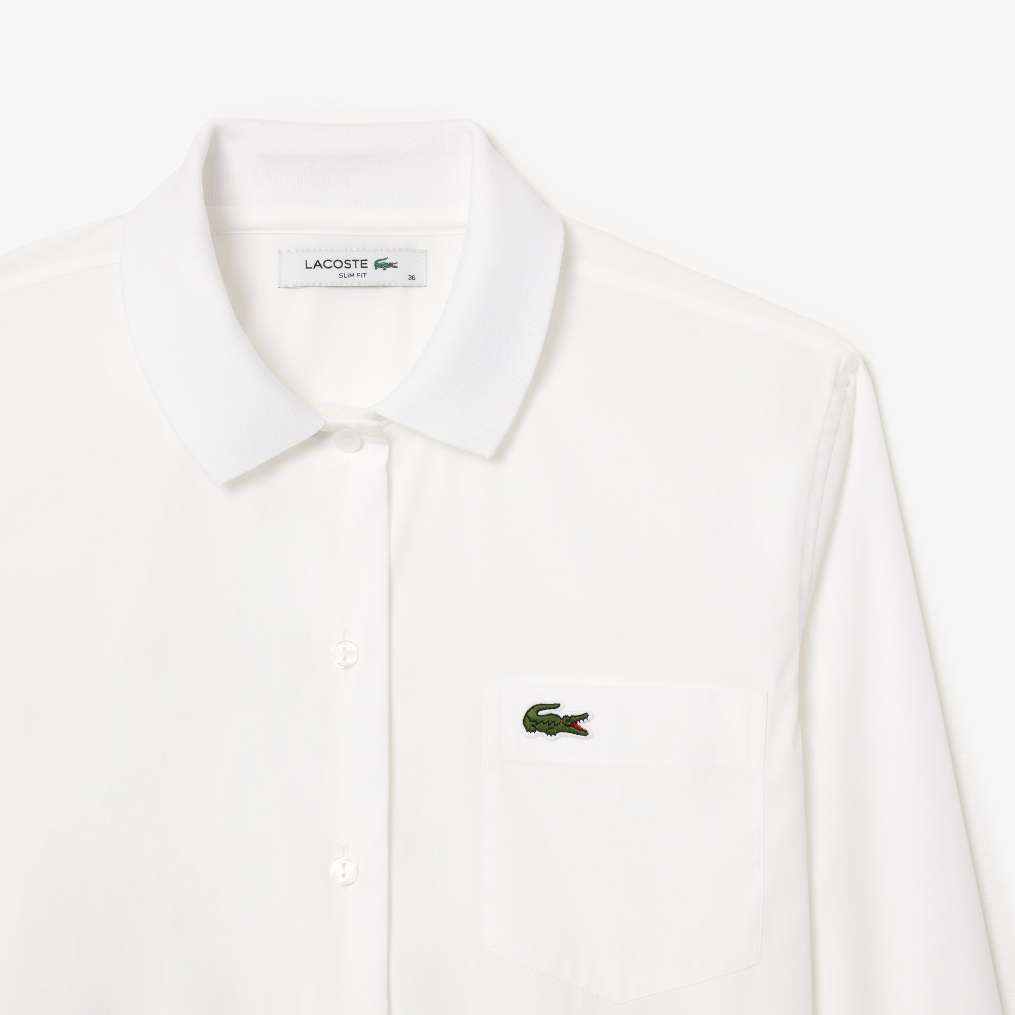 Chemise à manches longues - Blanc