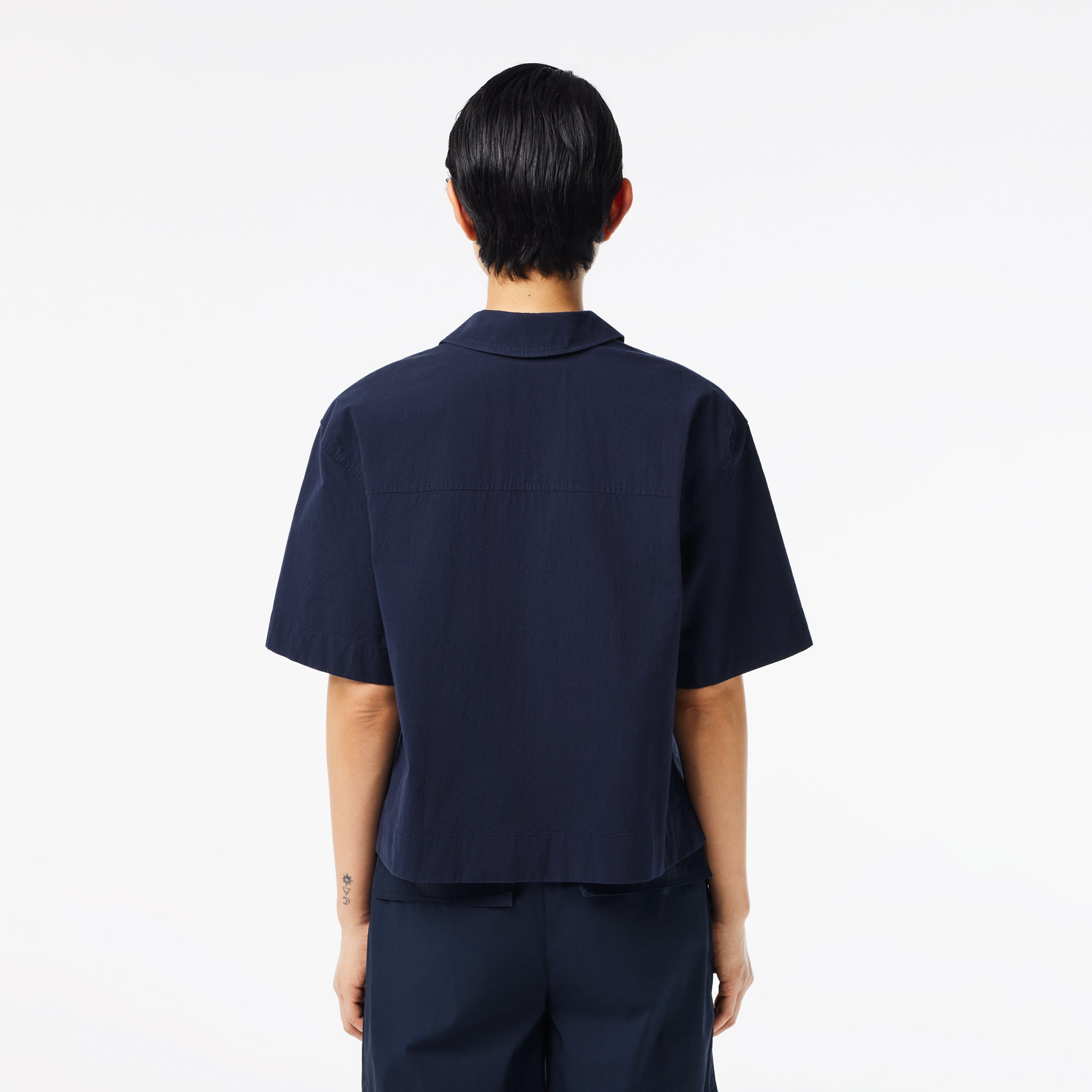 Chemise à manches courtes - Marine