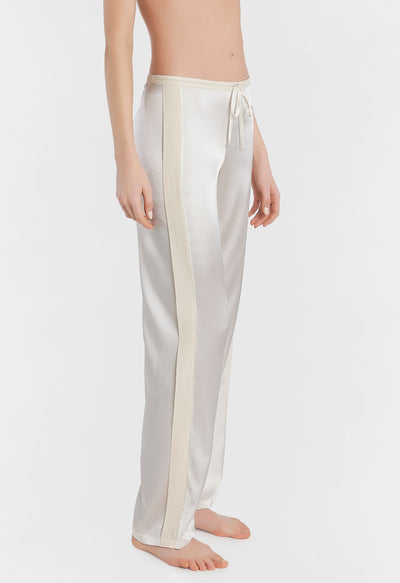 Silk Essence long trousers - Naturale