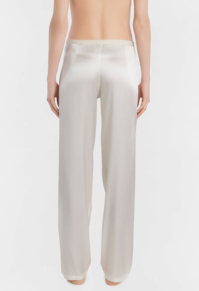 Silk Essence long trousers - Naturale