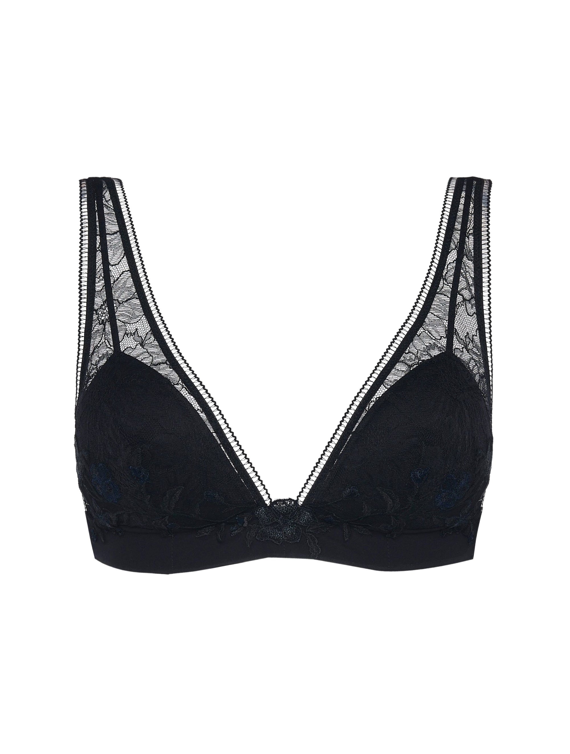 Dreamcatcher triangle bra - Black