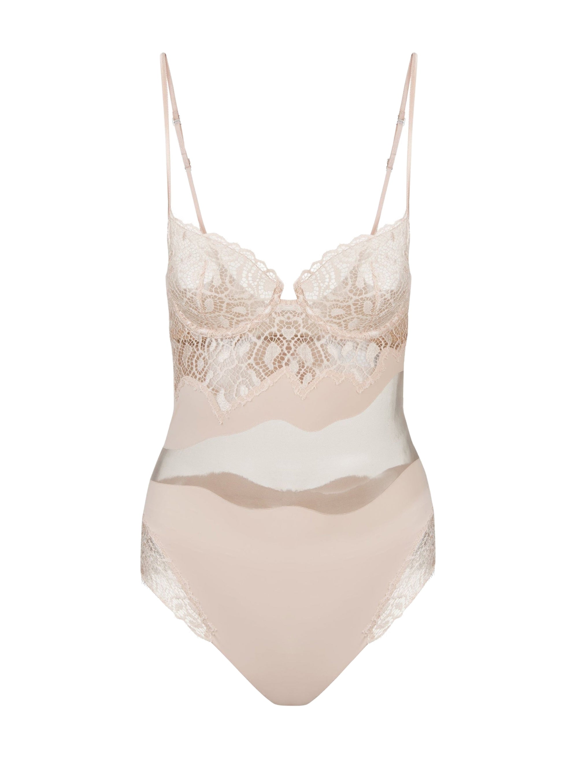 Quartz Garden bodysuit - Eggshell