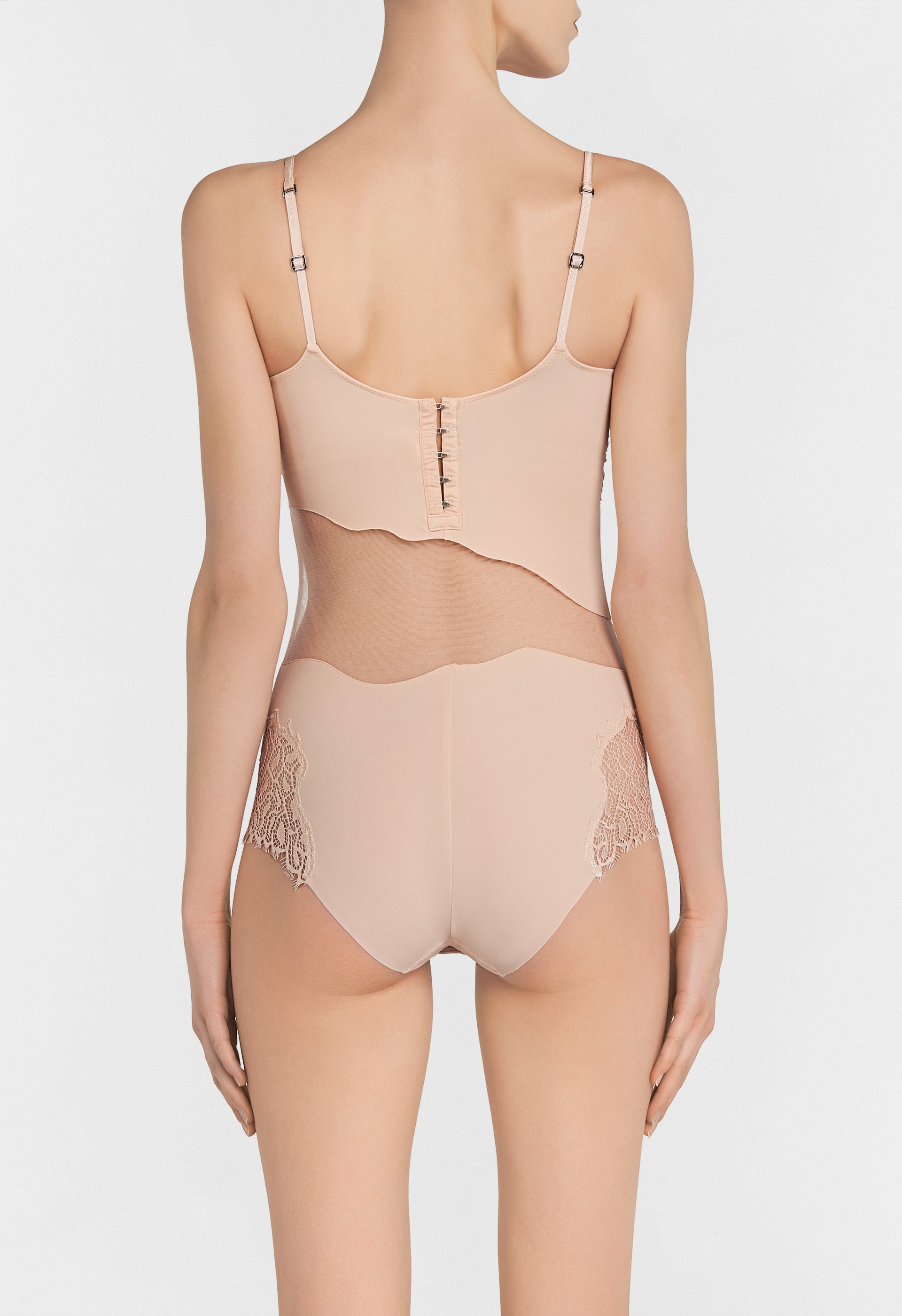 Quartz Garden bodysuit - Eggshell