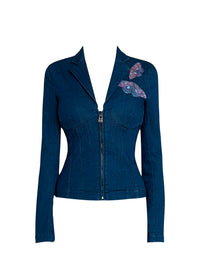 Veste Denim en coton - Blue Denim